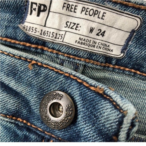 Free People Emmy Split Skinny Jean - Picture 3 of 3